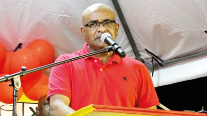 Jagdeo tells supporters not to be intimidated on E-Day