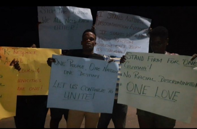East Coast residents say ‘No to racism’