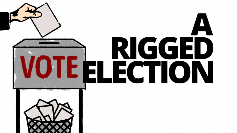 Elections being rigged