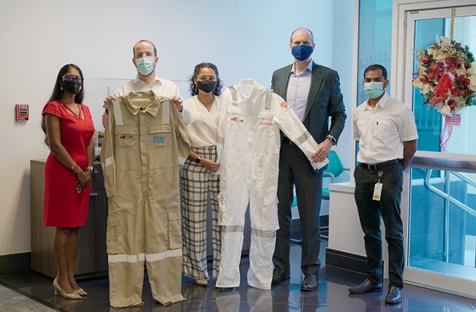 Local textile manufacturers providing coveralls for FPSO in Singapore