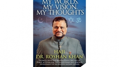 Roshan Khan launches third book