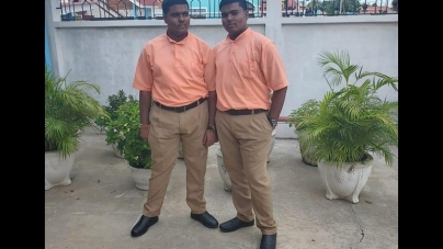 The twins who topped at CSEC