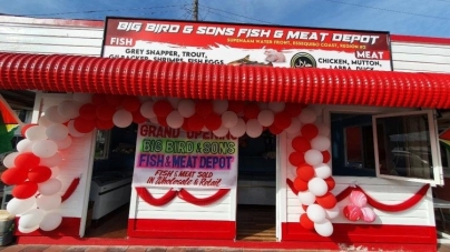 Fish and meat depot opens at Supenaam Waterfront