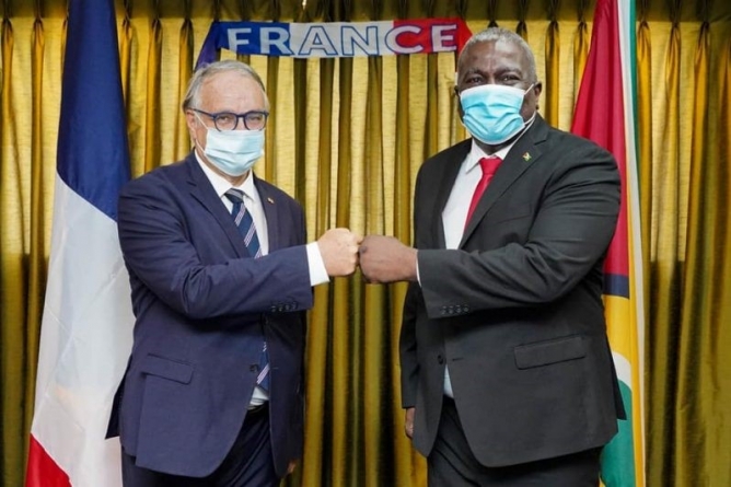 PM reaffirms Guyana’s commitment to partnership with France