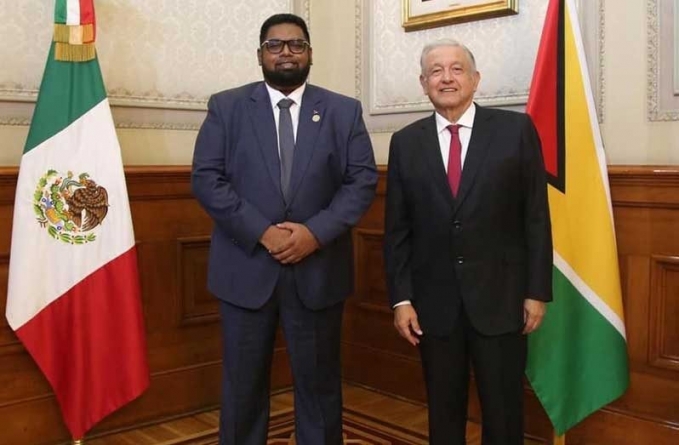 President Ali, Mexico’s President discuss areas of co-operation