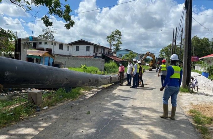 GWI Cemetery Road project progressing satisfactorily