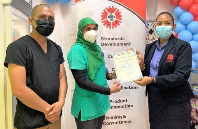 Medical laboratory, jewellery store receive GNBS certification